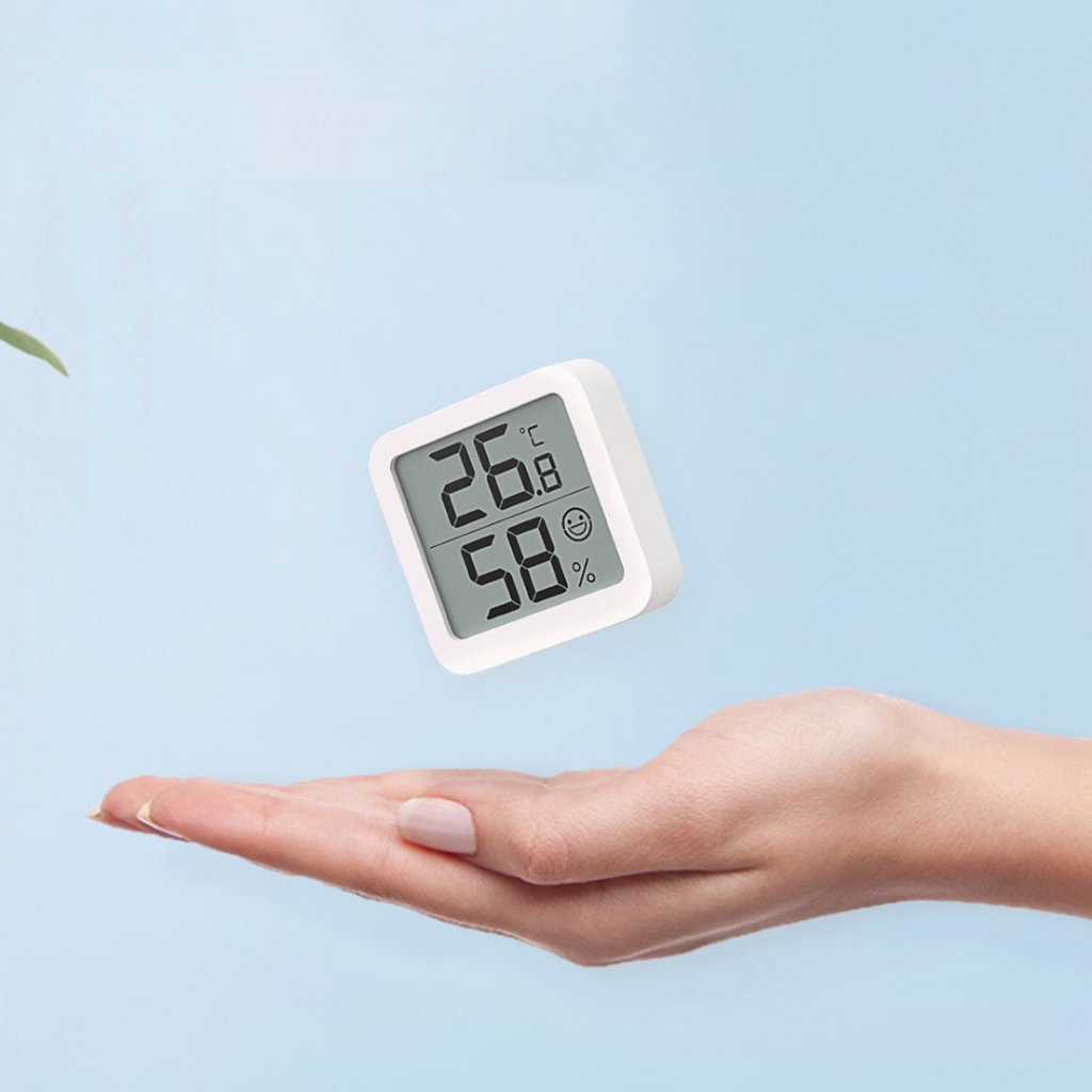 輕享溫濕度計 溫度計 濕度計 溫濕度計 創意表情指示 高精度傳感器 簡約設計 小米有品 米物