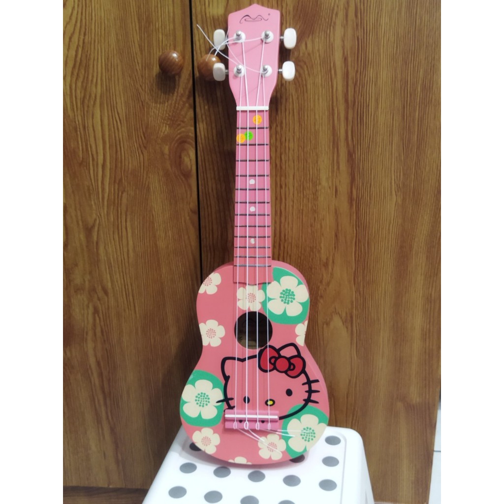 烏克麗麗Hello Kitty 黃色 烏克麗麗 ukulele 二手烏克麗麗