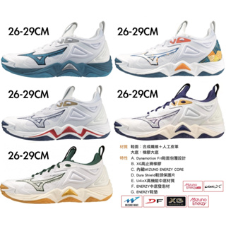 免運 MIZUNO WAVE MOMENTUM 3 男款 排球鞋 V1GA2312 V1GB241346 白 藍 綠