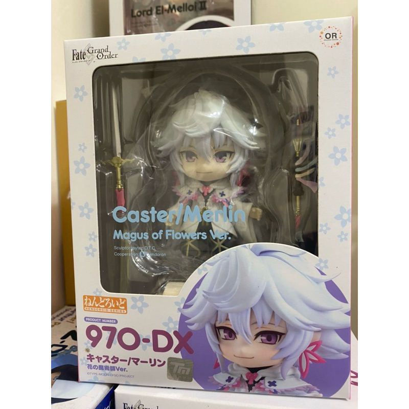 【二手】正版黏土人 FGO 梅林 GSC