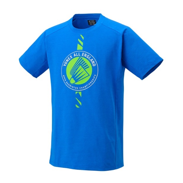 Yonex 2024 T恤 全英公開賽 YOB24003EX-835 電光藍 [運動上衣] 【偉勁國際體育】