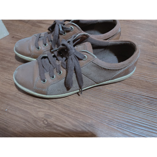 Timberland 女鞋咖啡色 休閒鞋23.5cm 部分麂皮材質