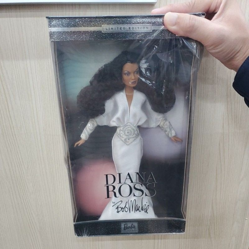 mattel barbie 2003 DIANA ROSS 戴安娜羅斯 黑人爆炸頭芭比 盒損