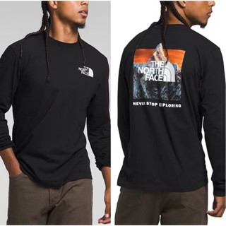 【良威精品】The North Face 北臉 男款長T 前後LOGO TNF正品/美版/全新/美國代購/現貨/滿額免運