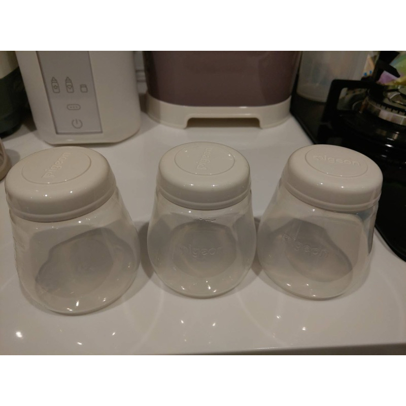 貝親 寬口母乳儲存瓶-3入（200ml)