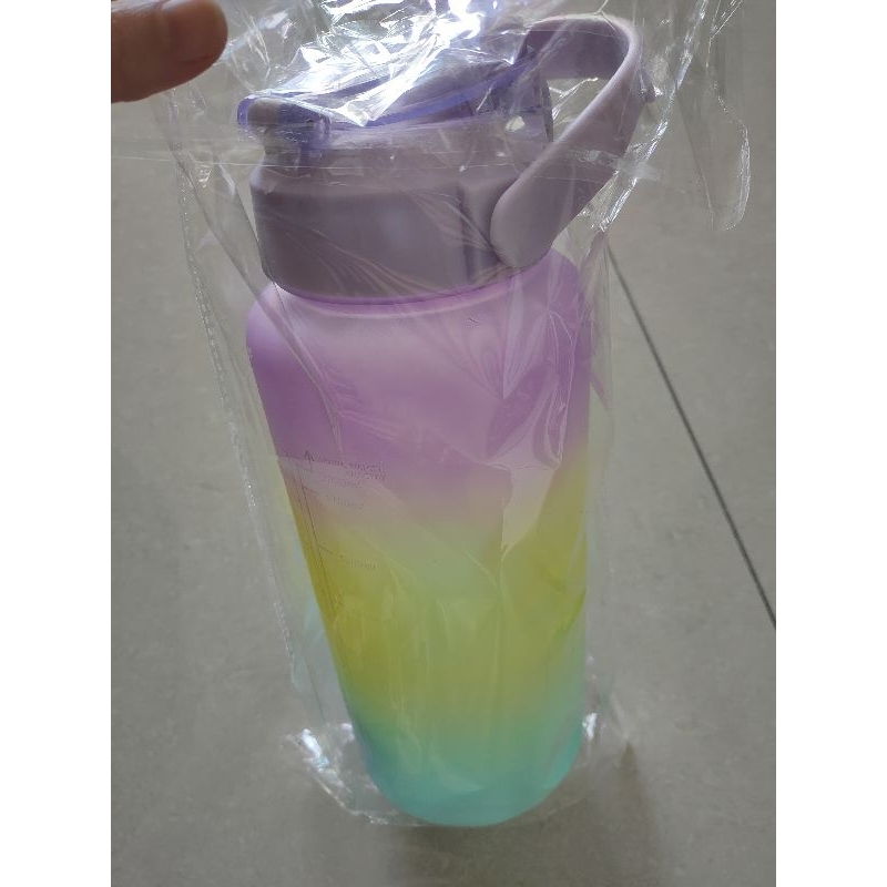 彩色漸層水壺 大容量水壺 大水瓶 手提水瓶