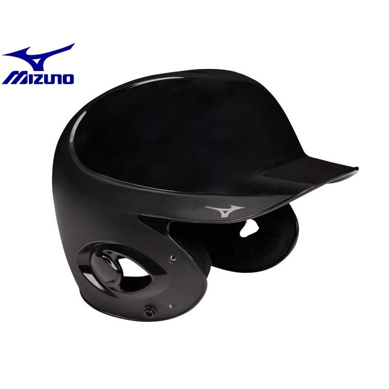 MIZUNO 美津濃 成人用硬式棒壘球打擊頭盔 380434.9090 黑色 新款上市超低特價$990/頂