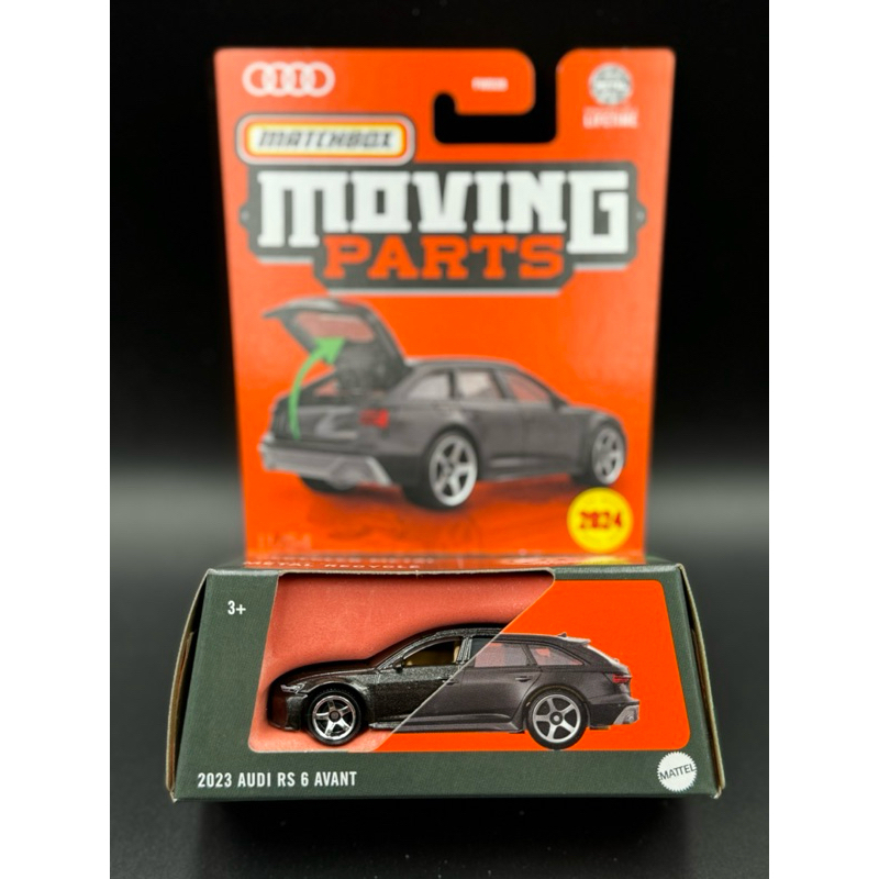 78車庫｜火柴盒Matchbox Moving Parts｜Audi RS6 Avant 奧迪