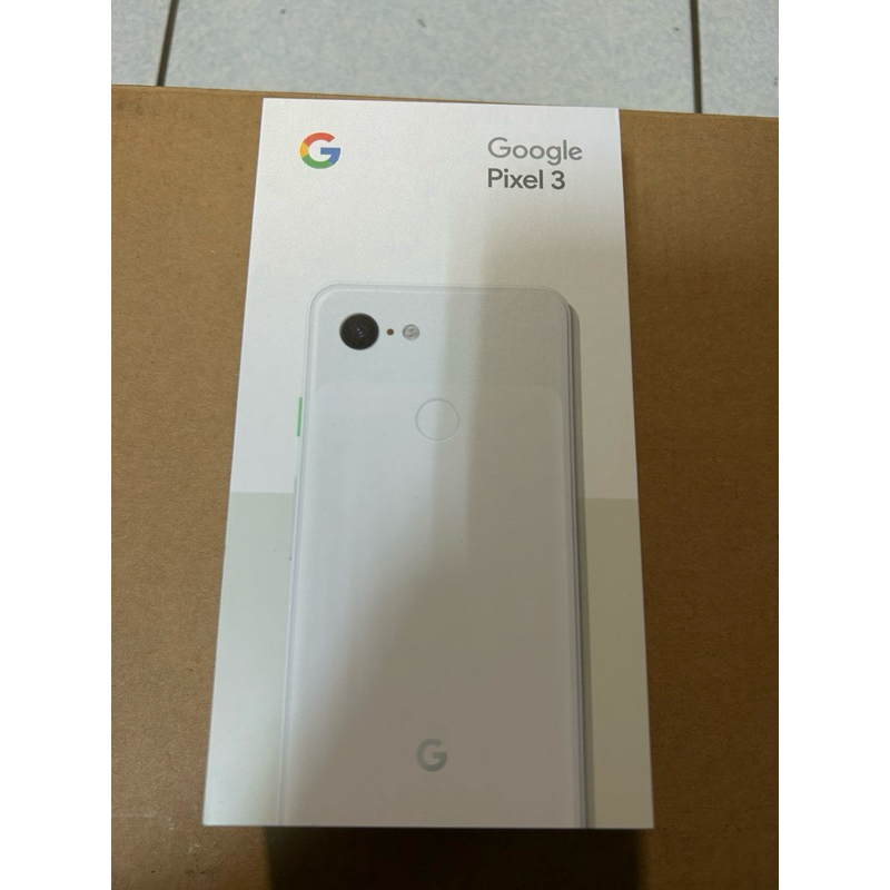 （elvis1221專用）GooglePixel3白色128g 全新僅測試開機（含全新google手機殼及犀牛盾保護貼）