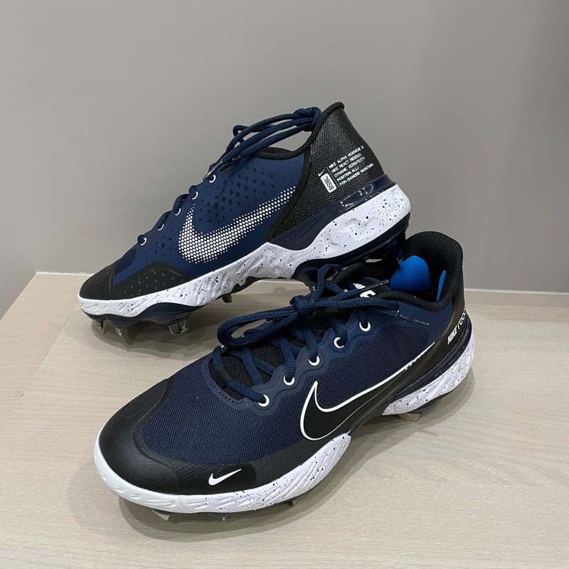 Nike Alpha Huarache Elite 3 釘鞋 深藍色