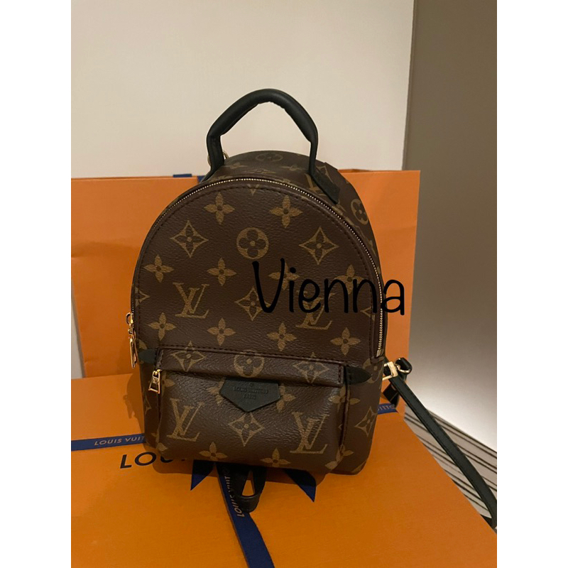 LV Palm Spring Mini Backpack小書包 後背包 迷你  monogram