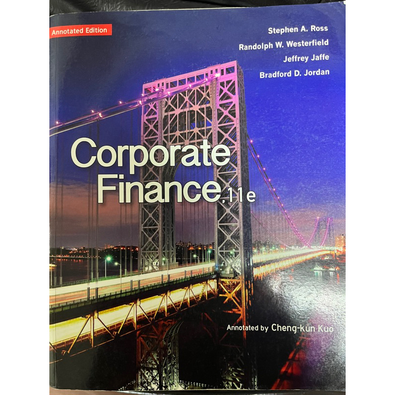 財務管理 corporate finance 11e