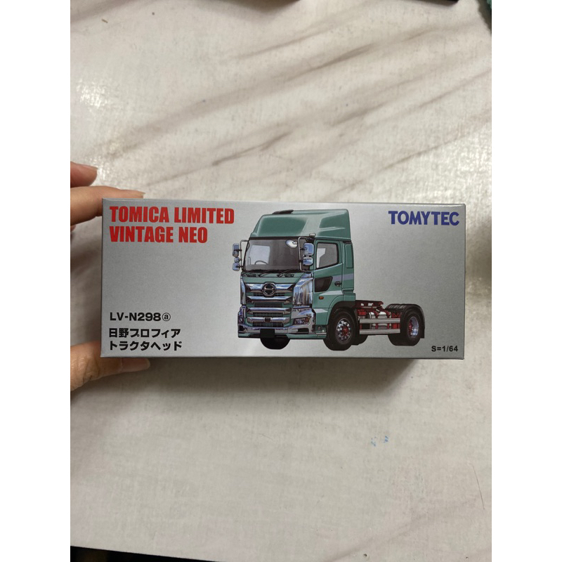 Tomica TOMYTEC TLV-N298a 日野 HINO PROFIA 拖拉機 Tractor 綠頭(全新未拆）