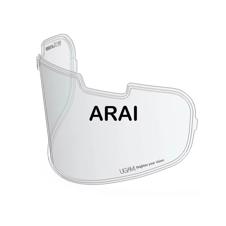 ULOOK UGAM ARAI系列 內嵌式 安全帽鏡片 專用防霧片 除霧片 -【萬勝騎士裝備】