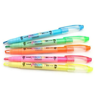 三菱 Uni 視窗螢光筆 雙頭 文具用品 螢光筆