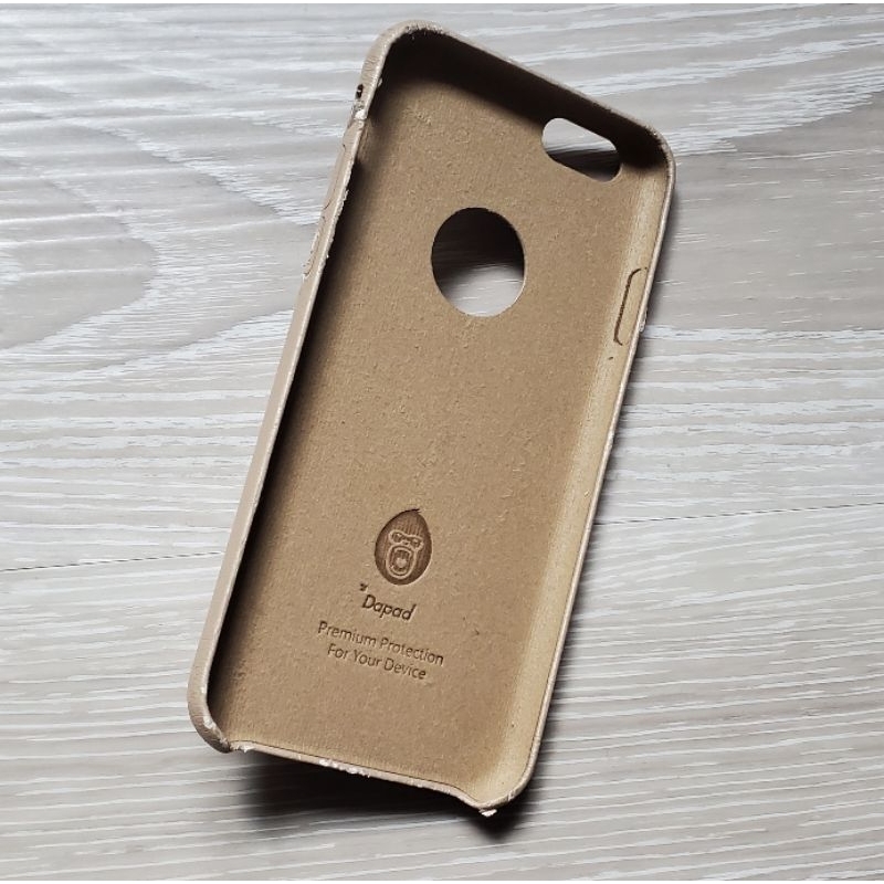 Dapad (二手) Apple iPhone 6(s)+碳纖維背蓋(香檳金)