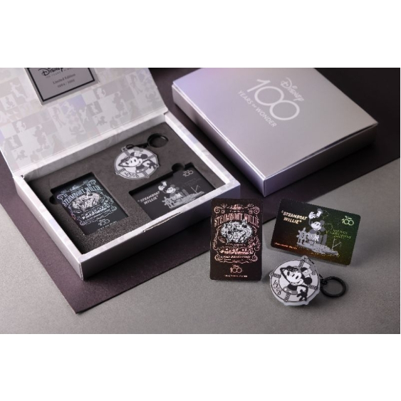 全新未拆現貨! 迪士尼 Disney 100《汽船威利號》一卡通紀念套卡 100周年紀念款