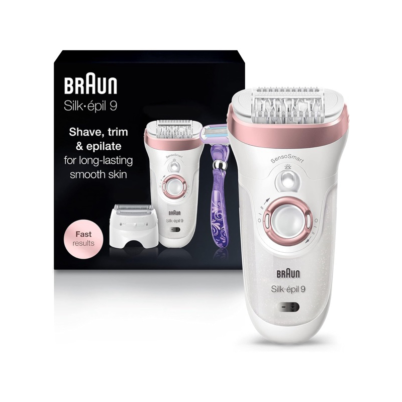 [福利品出清]Braun 百靈silk epil 9女用電動除毛機