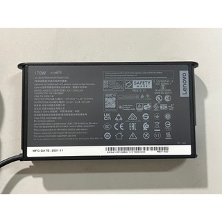 含稅 Lenovo 聯想 170w 方頭帶針 新款 原廠變壓器 庫存良品 AC 筆電電壓器 充電線 充電器