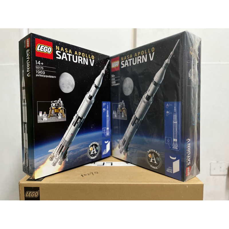 「奇奇蒂蒂」（絕版品）Lego 樂高 21309 92176 NASA Apollo Saturn V 阿波羅 土星五號