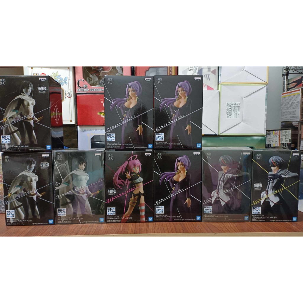 『秋葵』代理版 萬代 關於我轉生變成史萊姆這檔事 異世界人 Otherworlder 迪亞布羅 靜 紫苑 蜜莉姆 公仔