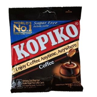 KOPIKO SUGAR FREE COFFEE CANDY 咖啡糖無糖 75g