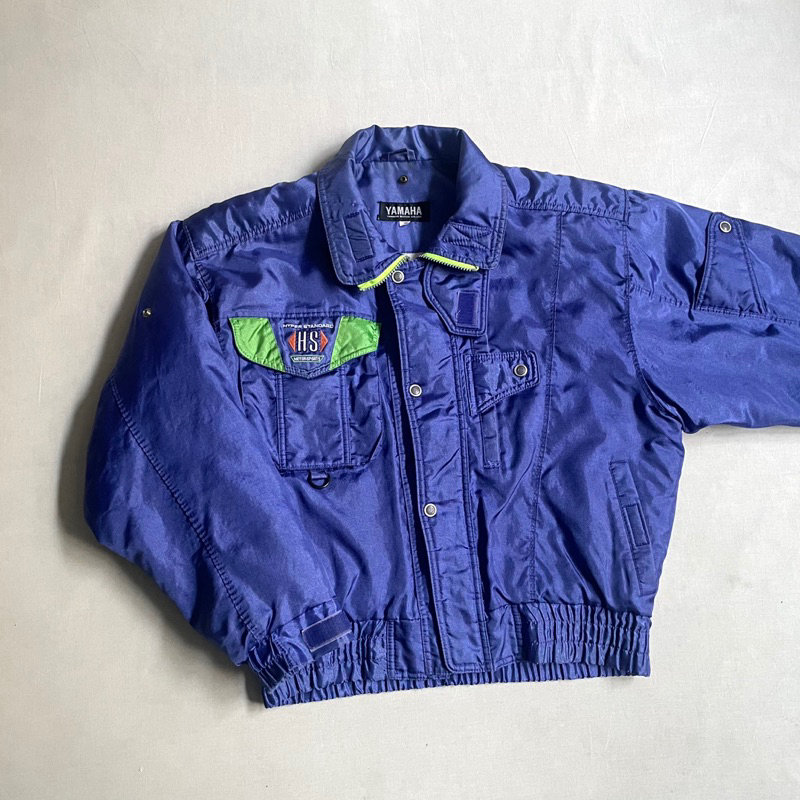 日本經典 80s Yamaha Hyper Standard Jacket 鋪棉防風 立領騎士外套 古著 vintage