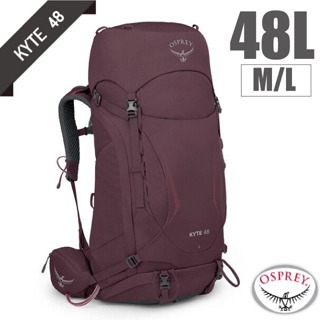 【美國 OSPREY】送》Kyte 48L 女 款登山背包 3D立體網背 輕量健行 附防水背包套 自助旅行背包