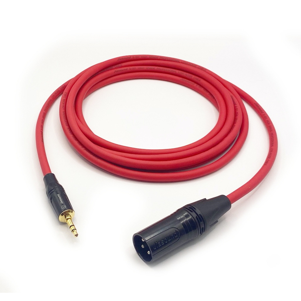 免運 RCA-XLR公 紅色 多色可選 台製 含發票 麥克風線 XLR 非平衡線 MIC 麥線 監聽線 音樂線材