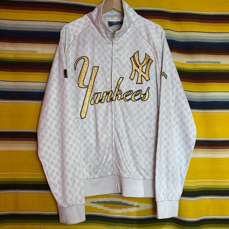 古著•Nuzi_s • MLB x 洋基隊棒球金標滿版外套J3122603 球隊外套
