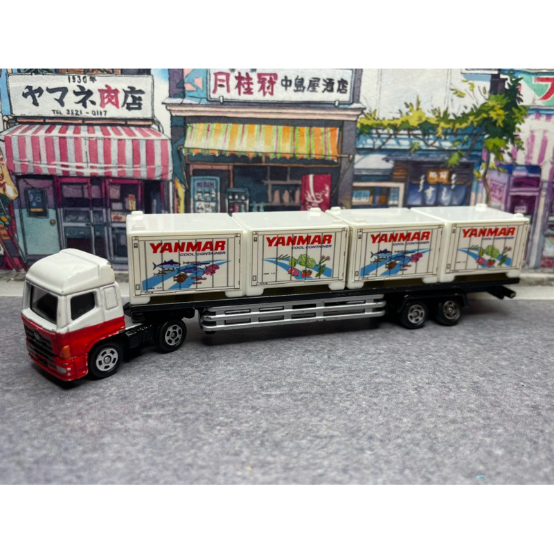 TOMICA No.125 125 YANMAR 冷凍貨櫃車 長車 多美小汽車 冷凍車 貨櫃車 卡車
