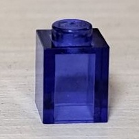 <樂高人偶小舖>正版LEGO 基本磚 透明紫 1X1 Brick 3005 零件