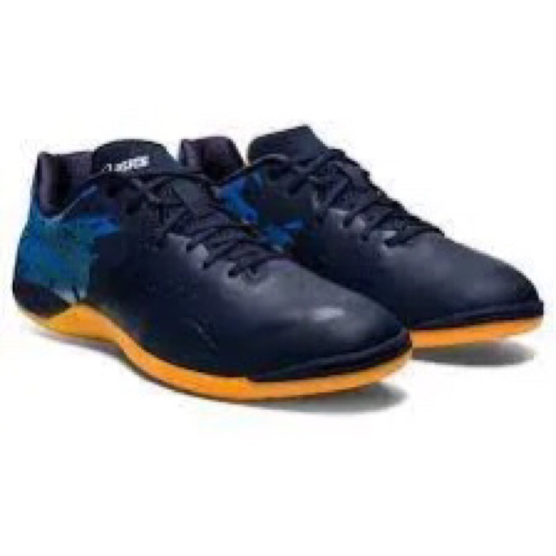 ASICS 亞瑟士 TOQUE 7 系列 室內足球鞋 平底 膠底 1113A024-400 藍色
