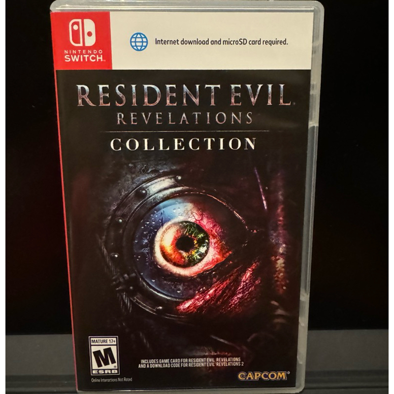 任天堂 Nintendo switch NS惡靈古堡：啟示 1+2 合輯 Resident Evil
