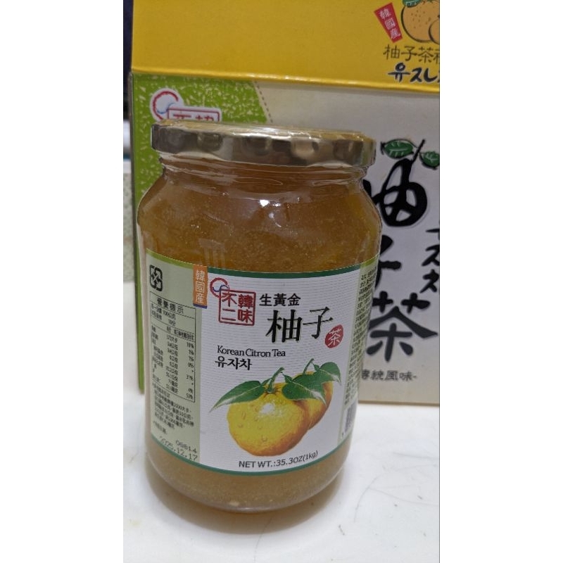 生黃金柚子茶（果醬）1000g
