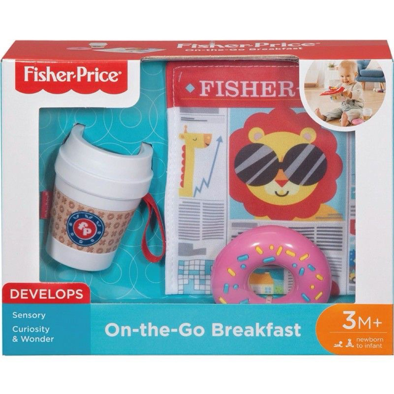 費雪早餐帶著走玩具組 全新商品