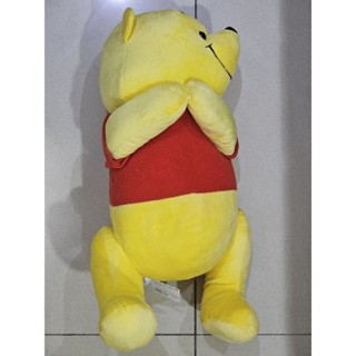 35cm 日版 小熊維尼 腿部可動填充娃娃 玩偶 SEGA 景品 絨毛娃娃 娃娃