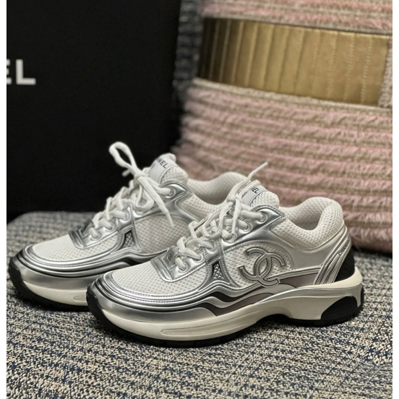 【TONES. 】Chanel 23C銀角💿雙C限量運動鞋