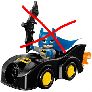 LEGO 10919 10544 蝙蝠俠 Duplo 單賣蝙蝠車 樂高 得寶 蝙蝠車
