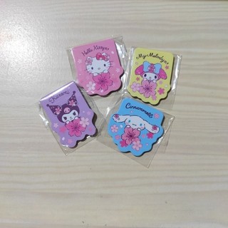 -KURA藏壽司•SANRIO(三麗鷗)櫻花磁鐵書籤-