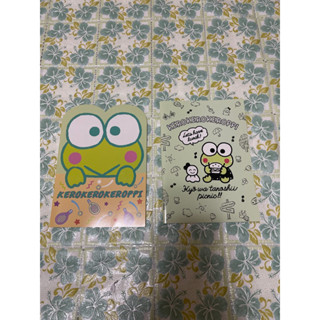 Sanrio三麗鷗大眼蛙皮皮蛙keroppi可愛筆記本特價