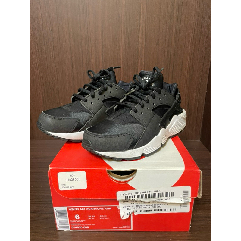 Nike Air Huarache Run 黑武士 23cm