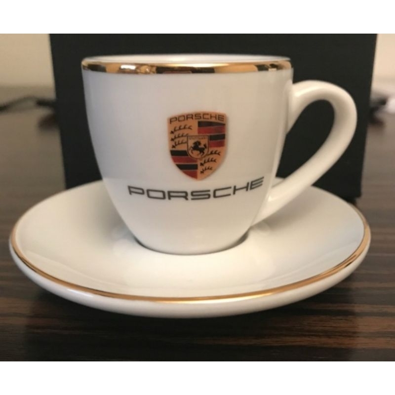 Porsche 保時捷 原廠 盾徽 咖啡杯 套組 另有 馬克杯 保溫杯
