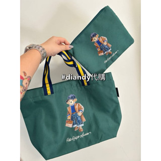 現貨❗️日本高島屋代購🇯🇵日本POLO RALPH LAUREN RL可收納小提包/手提包/環保購物袋/媽媽包 新款風衣