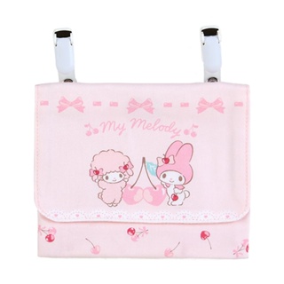 Sanrio 三麗鷗 日本製 棉質口袋夾包 隨身收納包 美樂蒂 989479N