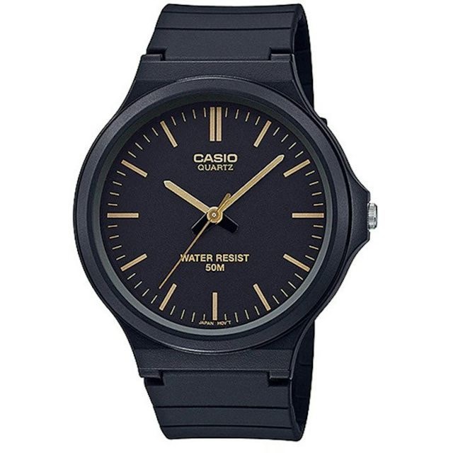 【CASIO 卡西歐】時尚玩色輕薄大錶面腕錶 MW-240-1E2 43.6mm 現代鐘錶