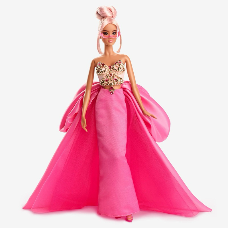 Mattel Barbie 芭比 Pink Collection 5 粉紅系列收藏 silkstone