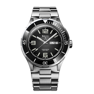 ２４期分期【高雄時光鐘錶】瑞士 BALL 波爾 DM3030B-S12CJ-BK 兩百米潛水 陶瓷機械錶 機械腕錶