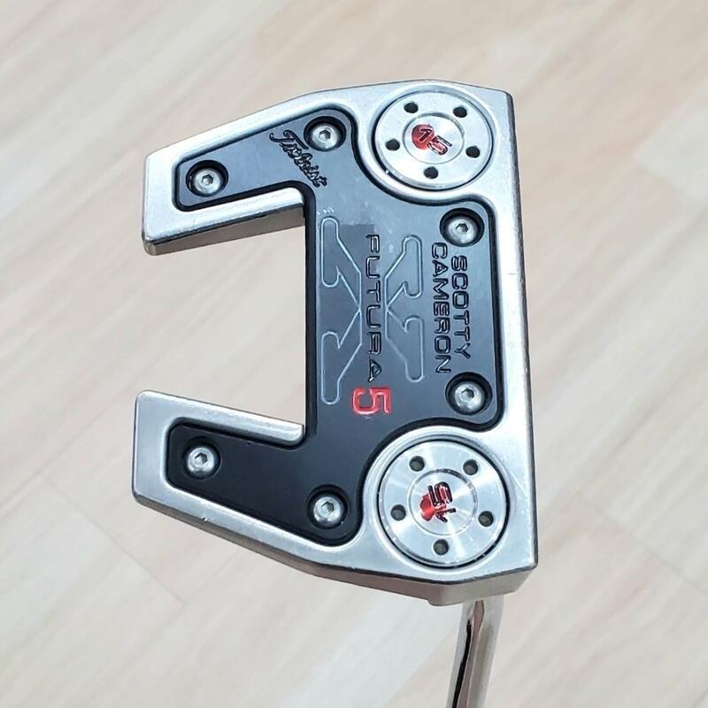 二手美品Scotty Cameron Futura X5 34"推桿 qi10 SMOKE g430 11118