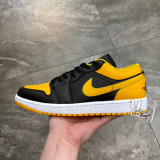 Nike Air Jordan 1 Low Yellow Ochre 男鞋 黃 黑 一代 AJ1 553558-072